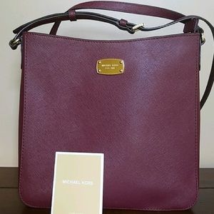 Michael Kors Maroon Crossbody!
